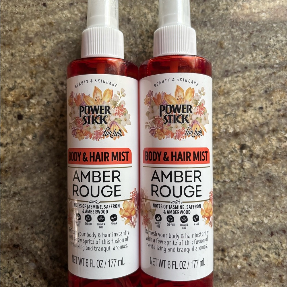 Amber Rouge Body & Hair Mist - Red